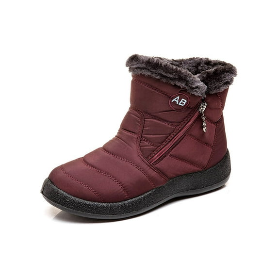 Tenmix Womens Snow Boots Waterproof Winter Boots Wide Width Winter Shoes Anti-slip & Keeps Feet Warm