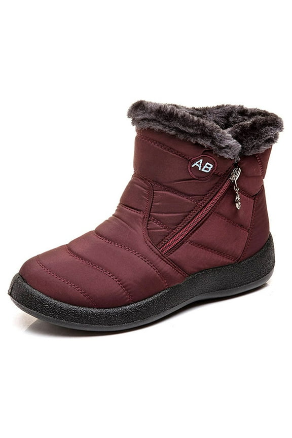 Tenmix Womens Snow Boots Waterproof Winter Boots Wide Width Winter Shoes Anti-slip & Keeps Feet Warm