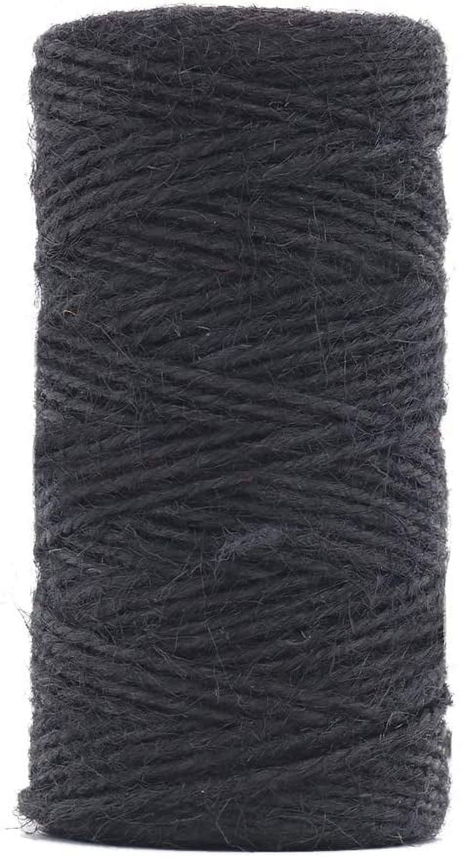 Black jute string hot sale
