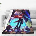 thumbnail image 1 of Tenna Deltarune Soft Micro Fleece Cozy Throw Blanket Lightweight Fuzzy Flannel Blankets Sofa Decor Gifts, 1 of 9