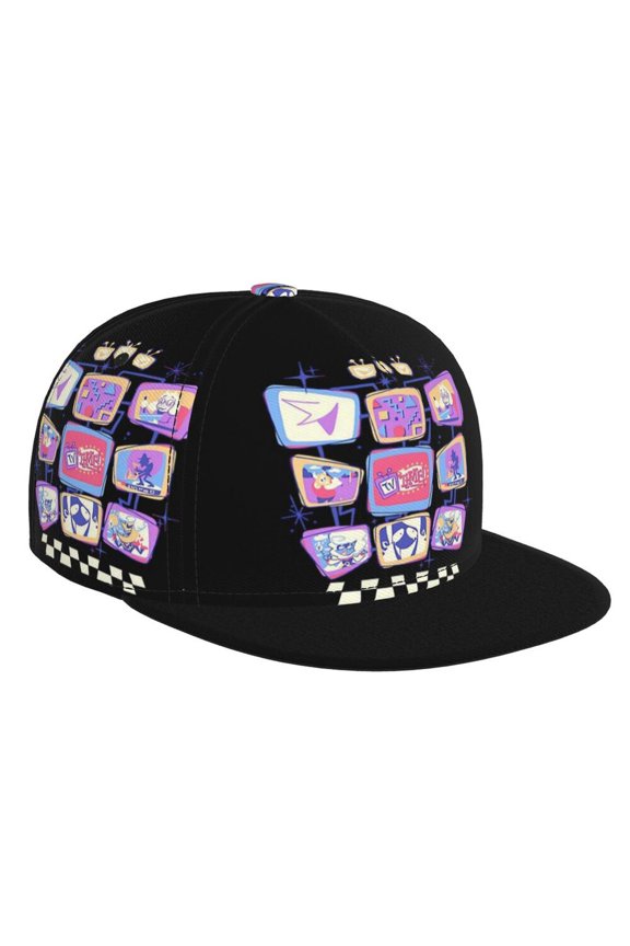 Tenna TV Deltarune Adjustable Brim Bill Baseball Cap Adjustable Snapback Hat Hip Hop Cap Dad Hat Men Women