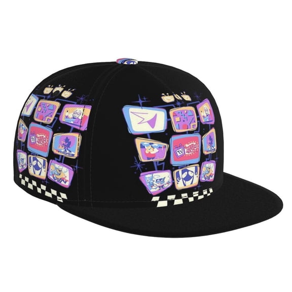 Tenna TV Deltarune Adjustable Brim Bill Baseball Cap Adjustable Snapback Hat Hip Hop Cap Dad Hat Men Women
