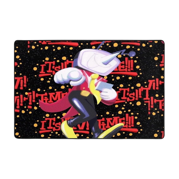 Tenna TV Deltarune Area Rugs 36 x 24 in Washable Cover Floor Mat Memory Foam Carpet Non-Slip Indoor Rug Carpet Bathroom Decor Kitchen Bedroom