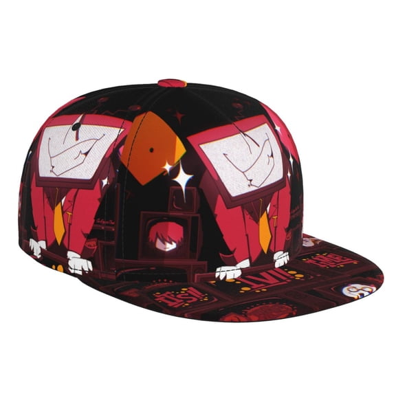 Tenna TV Deltarune Brim Bill Baseball Cap Adjustable Snapback Hat Hip Hop Dad Caps Men Women