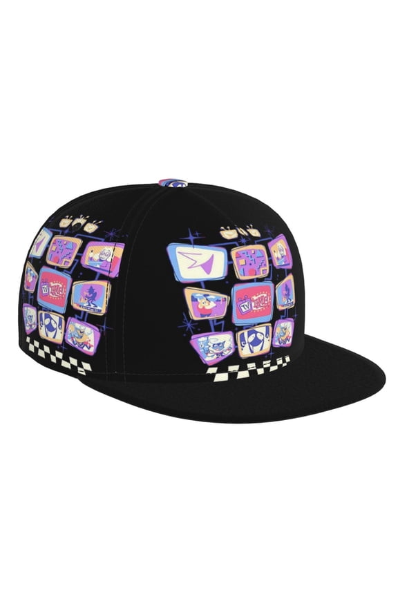 Tenna TV Deltarune Brim Bill Baseball Cap Adjustable Snapback Hat Hip Hop Dad Caps Men Women