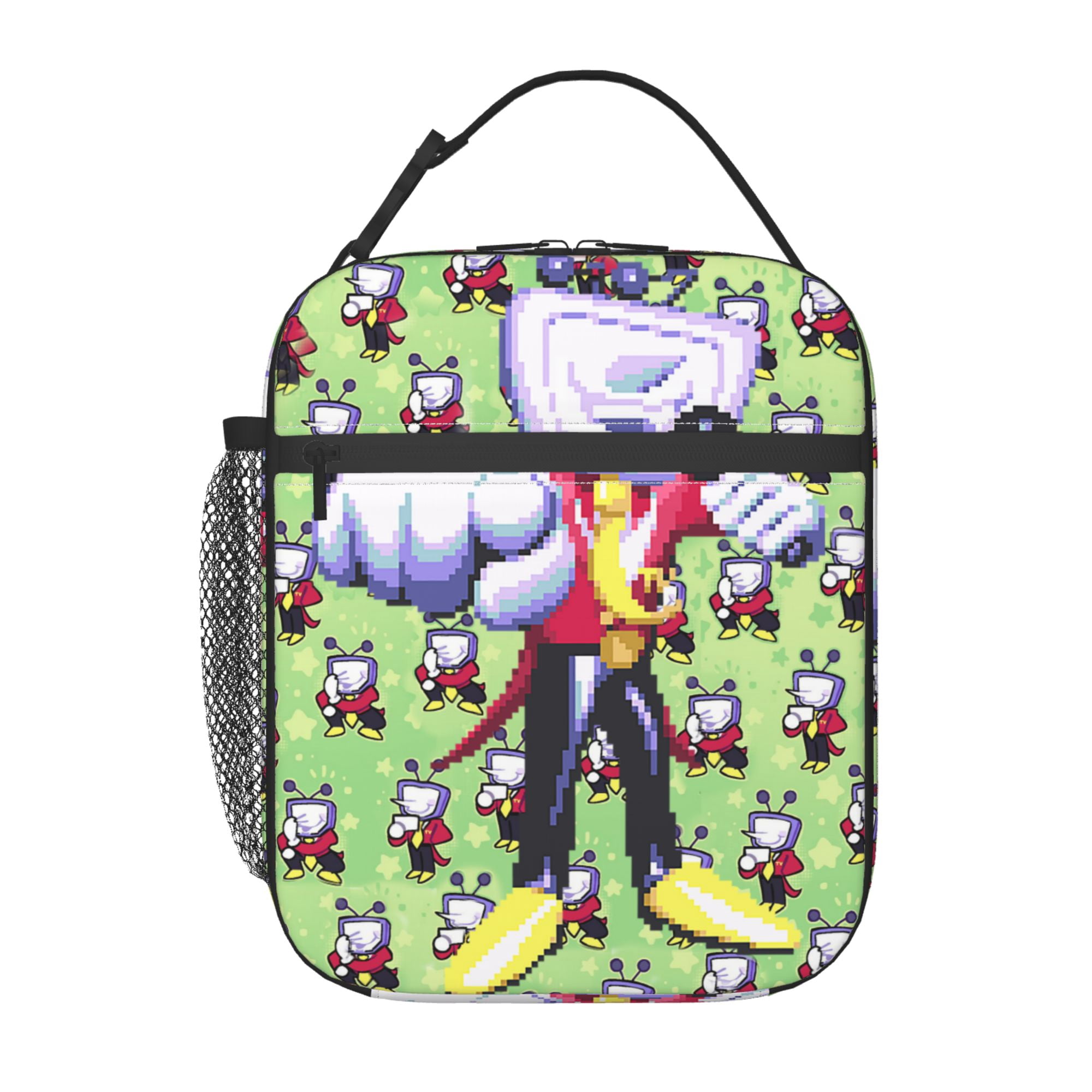 Tenna TV Deltarune Portable Lunch Bags Tote Shoulder Bag Insulated ...