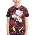 thumbnail image 1 of Tenna TV Deltarune Teen T-shirt Shirts Youth Short Sleeve Graphic Tees, 1 of 9