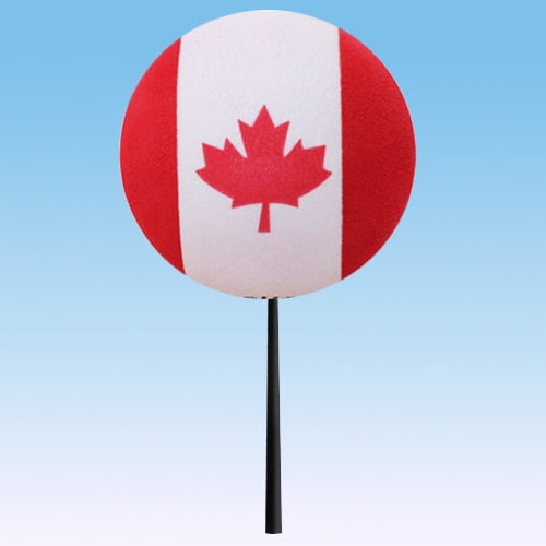 Tenna Tops Canada Canadian Flag Car Antenna Topper Auto Accessory