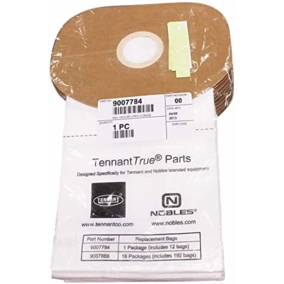 Tennant Bag, Vacuum, 6 Qt 9007784