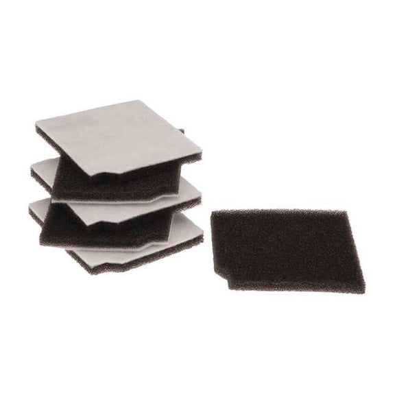 Tennant Vacuum Filter, Foam,PK6 9007743