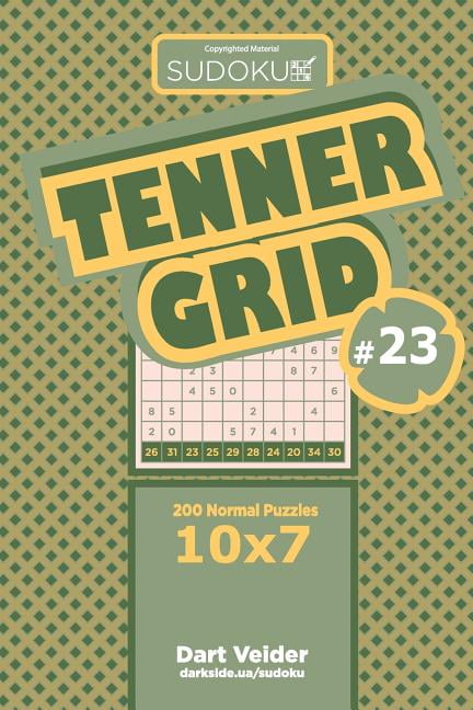 Tenner Grid Sudoku Tenner Grid - 200 Normal Puzzles 10x7 (Volume 23), Book 23, (Paperback)