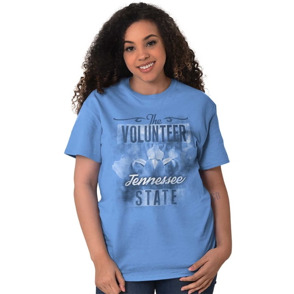 Tennessee Cute State Flower Souvenir Women's Graphic T Shirt Tees Brisco Brands X
