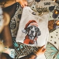 thumbnail image 1 of Tennessee Dog Sweatshirt – Santa Hat Crewneck All Size S-5Xl, 1 of 4