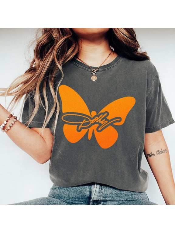 Tennessee Dolly Shirt, Dolly Butterfly Tribute Tee, University of TN Vols Tee, Game Day