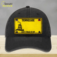 thumbnail image 1 of Tennessee Dont Tread On Me Novelty License Plate Hat Unconstructed Cotton Black, 1 of 1