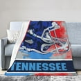thumbnail image 1 of Tennessee Flannel Throw Blanket ，Football Style Pride Paint Travel Blanket Gifts for Men Women Boy Decor Sofa Bed 60"x80", 1 of 6
