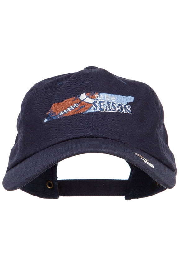 Tennessee Football State Map Embroidered Unstructured Cap - Navy OSFM