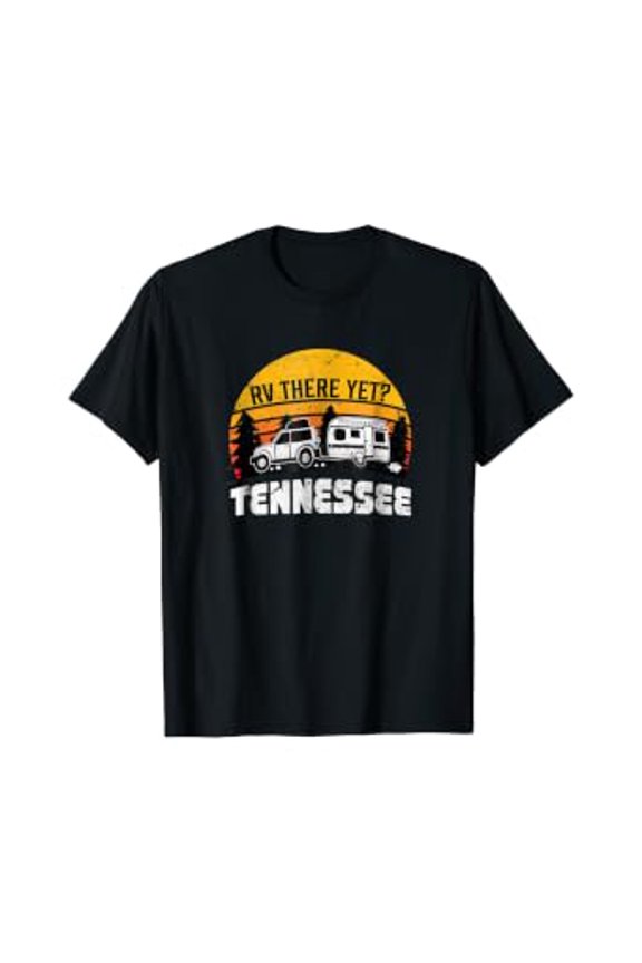 Tennessee Happy Camper RV Family Summer Road Trip T-Shirt, Unisex T-Shirt