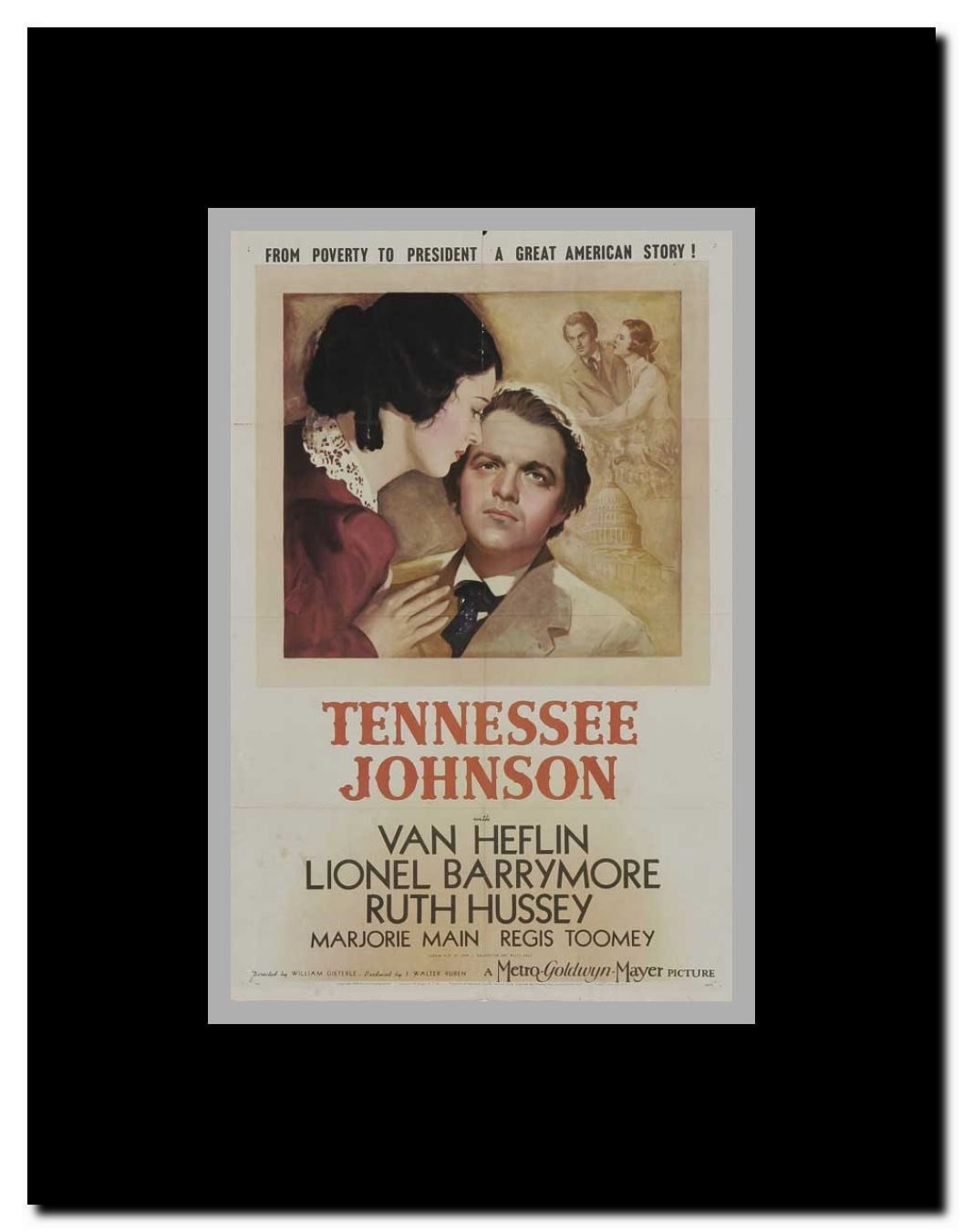 Tennessee Johnson Framed Movie Poster
