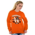 thumbnail image 1 of Tennessee Love TN Pride State Flag Women Crewneck Sweatshirt Brisco Brands L, 1 of 2