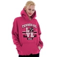 thumbnail image 1 of Tennessee Love TN Pride State Flag Women Plus Size Graphic Pullover Hoodie Brisco Brands 4X, 1 of 2