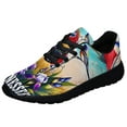 thumbnail image 1 of Tennessee Mocking Bird Iris Flower Shoes Sneakers for Women Men Black Size 12, 1 of 7