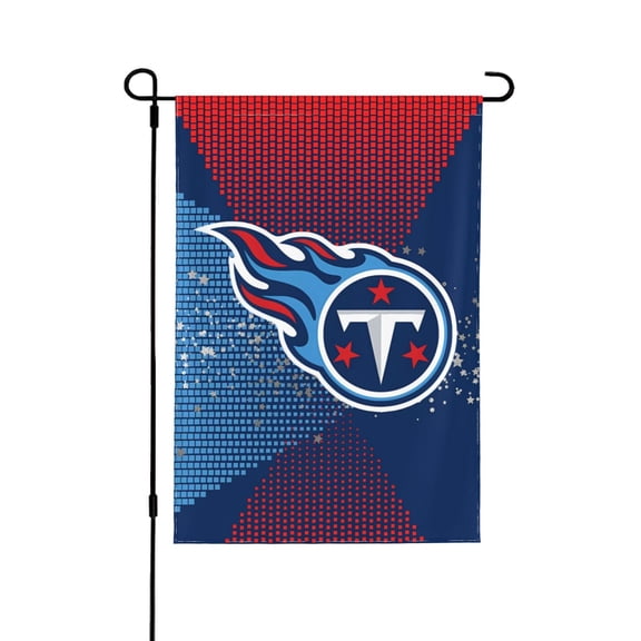 Tennessee Personalized Double Garden Sided Flag Football Fans National Flag Yard Wall Mounted Painting Decorative Multicode Banner Indoor/Outdoor Home