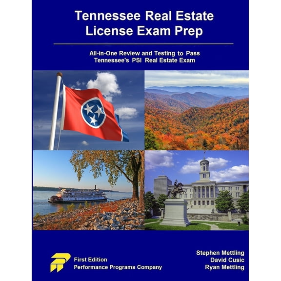Pre-Owned Tennessee Real Estate License Exam Prep: All-In-One Review and Testing to Pass Tennessee's Psi Real Estate Exam