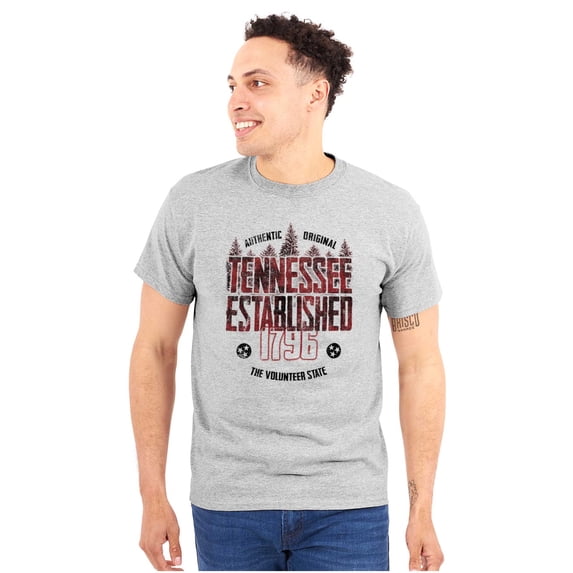 Tennessee Rugged Outdoors Adventure Men's Graphic T Shirt Tees Brisco Brands S