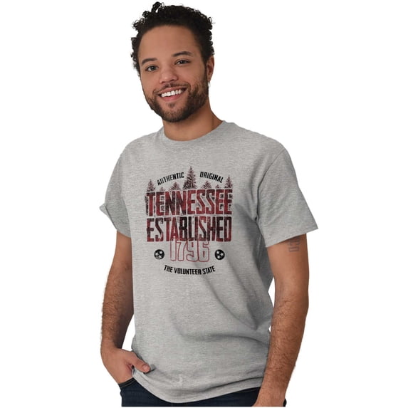 Tennessee Rugged Outdoors Adventure Men's Graphic T Shirt Tees Brisco Brands X