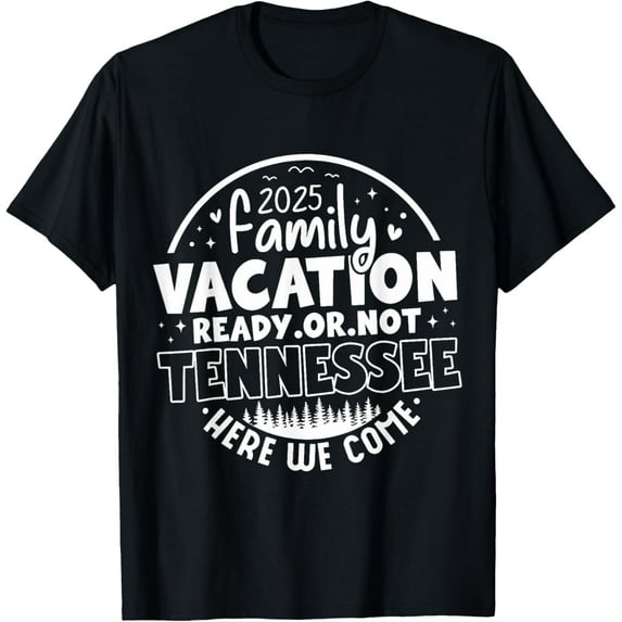 Tennessee Smoky Mountains Family Vacation Gatlinburg 2025 T-Shirt