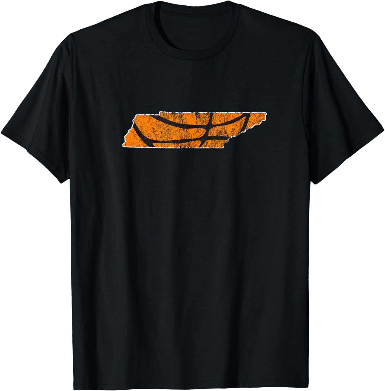 Tennessee Sports Fan Basketball In Knoxville State Outline TShirt