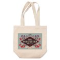 thumbnail image 1 of Tote Bag, Tennessee, State Motto Crest, State Series, Unisex, Reusable, Washable Canvas, Unique Art, 1 of 7