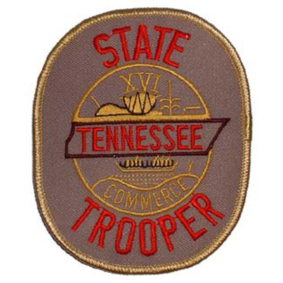 Tennessee State Trooper Patch 3"