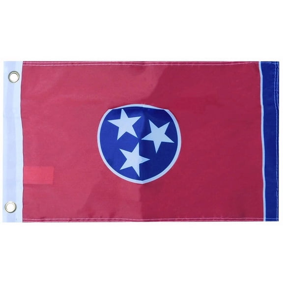 Tennessee State Us Gov 12X18 150D Nylon Boat Flag Uv Protected Waterproof Usa