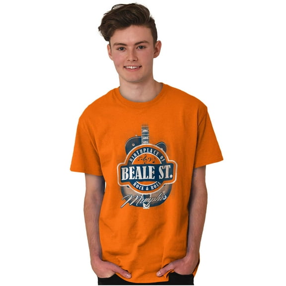 Tennessee TN Beale Street Souvenir Men's Graphic T Shirt Tees Brisco Brands X
