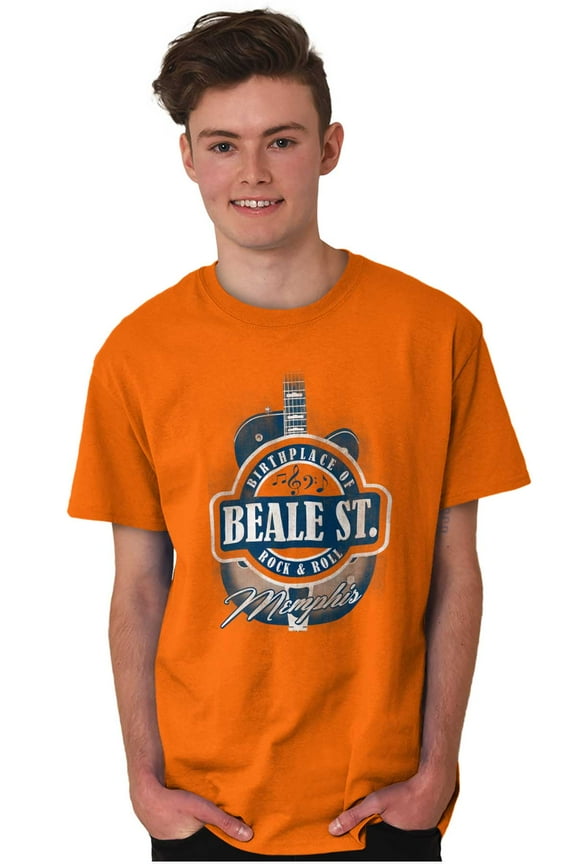 Tennessee TN Beale Street Souvenir Plus Size Crewneck Graphic Tee Shirt Brisco Brands 2X