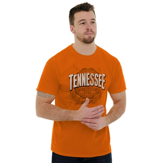 Tennessee TN Student Campus Pride Plus Size Crewneck Graphic Tee Shirt Brisco Brands 3X