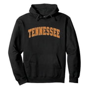 Tennessee TN Vintage Athletic Sports Design Orange Style Pullover Hoodie ,Mens Hooded Sweatshirt, Lightweight And Ultra - Comfortable, A Must - Have For Daily Strolls, Travel And Outdoor!