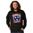 thumbnail image 1 of Tennessee TN Volunteer State Flag Unisex Plus Fleece Graphic Hoodie Brisco Brands 4X, 1 of 5
