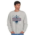 thumbnail image 1 of Tennessee TN Volunteer State Guitar Unisex Plus Fleece Graphic Sweatshirt Brisco Brands 2X, 1 of 3