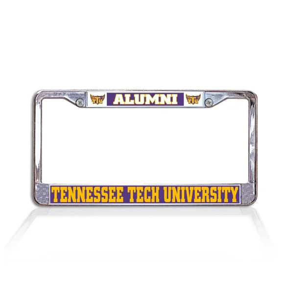 Tennessee Tech University Alumni Metal License Plate Frame