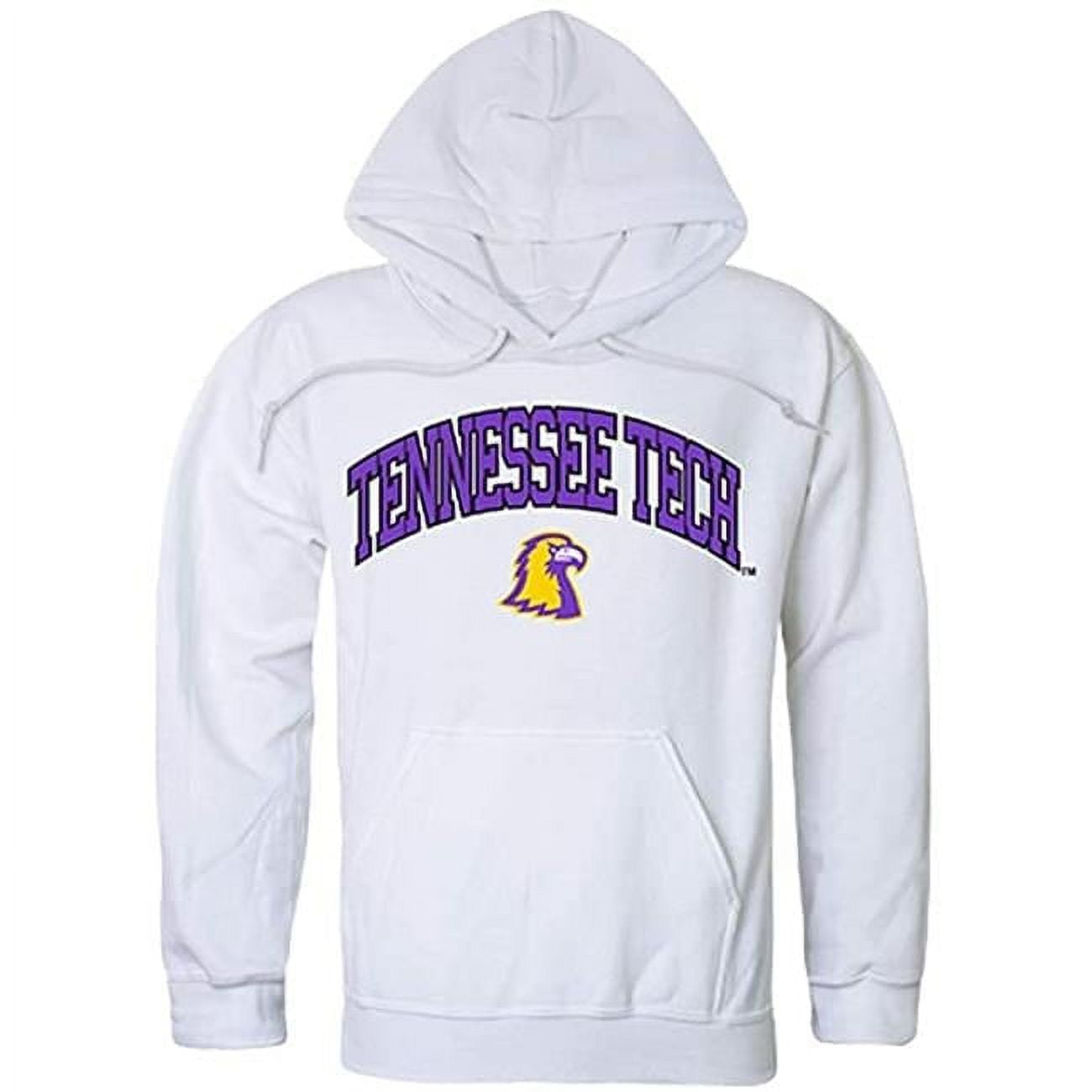 Tennessee Tech University Campus Hoodie, White Medium