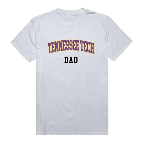Tennessee Tech University College Dad T-Shirt, White - Extra Large