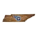 thumbnail image 1 of Tennessee Titans 23.5" x 23.5" Distressed State with Logo Sign, 1 of 2