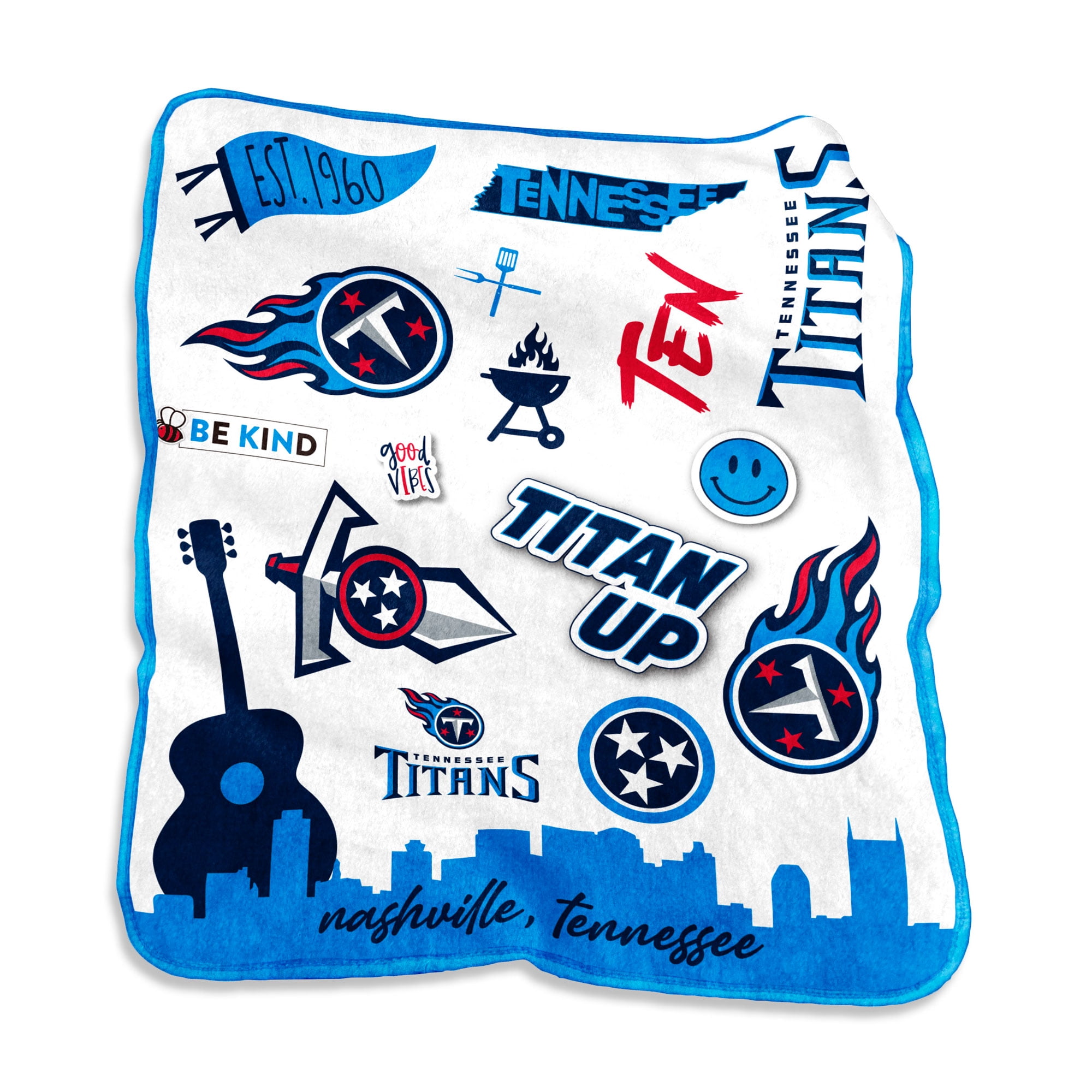 Tennessee Titans Bedding Blankets in Tennessee Titans Team Shop Walmart