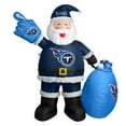 thumbnail image 1 of Tennessee Titans 7' Inflatable Santa, 1 of 1