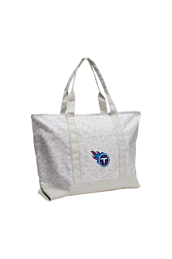 Tennessee Titans Leopard Pattern Tote