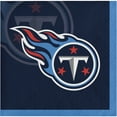 thumbnail image 1 of Tennessee Titans Paper Beverage Napkins 48 Count for 24 Guests, 1 of 3
