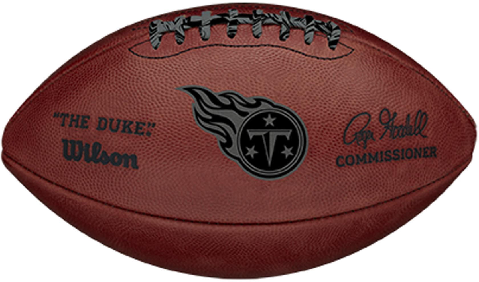 Wilson Tennessee Titans Metallic Official Duke Football